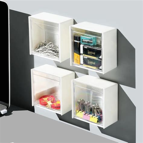 wall mounted small box organizer